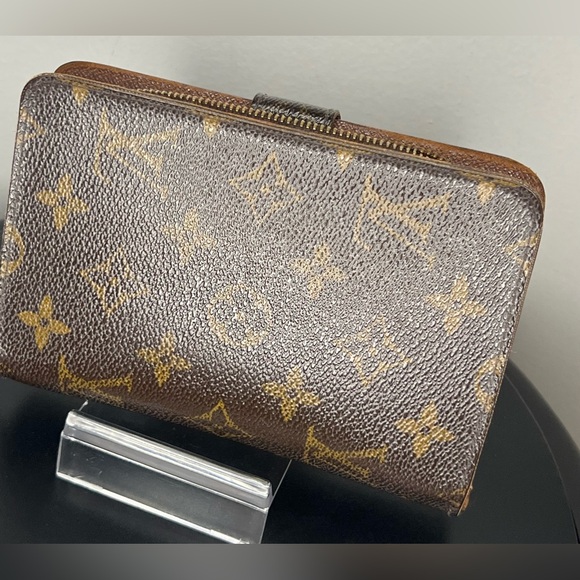 Louis Vuitton Monogram Canvas Wallet Authentic Porte Monnaie Billets Viennois - Picture 3 of 10